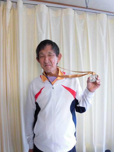 長野マラソンのメダル